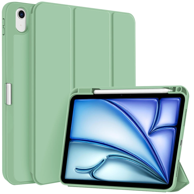 3-fold TPU Smart Leather Tablet Case with Pen Slot, For iPad 11th Gen 2025 A16