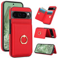For Google Pixel 9 RFID Anti-theft Card Ring Holder Phone Case