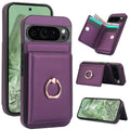 For Google Pixel 9 RFID Anti-theft Card Ring Holder Phone Case