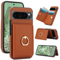 For Google Pixel 9 RFID Anti-theft Card Ring Holder Phone Case