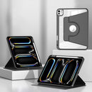 For iPad Air 13 2024 Magnetic Split Leather Smart Tablet Case with Pen Slot