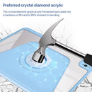 For iPad Air 13 2024 Magnetic Split Leather Smart Tablet Case with Pen Slot