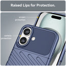 For iPhone 16 Pro Thunderbolt Shockproof Soft TPU Phone Case