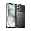 For iPhone 16 Thunderbolt Shockproof Soft TPU Phone Case