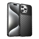 For iPhone 16 Pro Thunderbolt Shockproof Soft TPU Phone Case