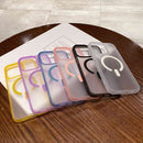 Dual-Side Frosted MagSafe Clear Phone Case For iPhone 17 Pro Max