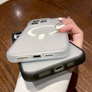 Dual-Side Frosted MagSafe Clear Phone Case For iPhone 17 Pro Max