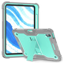For iPad Pro 11 2024 Shockproof Silicone Hybrid PC Tablet Case with Holder