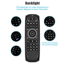 G7V Pro 2.4GHz Fly Air Mouse LED Backlight Wireless Keyboard Remote Control with Gyroscope for Android TV Box / PC, Support Intelligent Voice