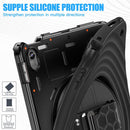 Rotation Holder Silicone Hybrid PC Tablet Case, For iPad 11th 2025 A16