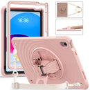 Rotation Holder Silicone Hybrid PC Tablet Case, For iPad 11th 2025 A16