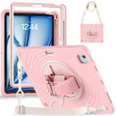 Rotation Holder Silicone Hybrid PC Tablet Case, For iPad 11th 2025 A16