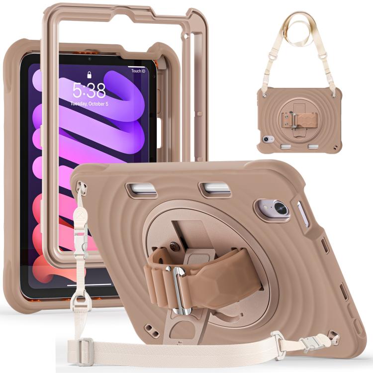 Rotation Holder Silicone Hybrid PC Tablet Case, For iPad 11th 2025 A16
