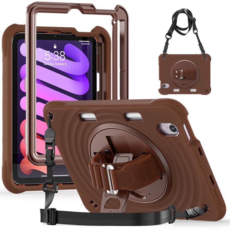 Rotation Holder Silicone Hybrid PC Tablet Case, For iPad 11th 2025 A16