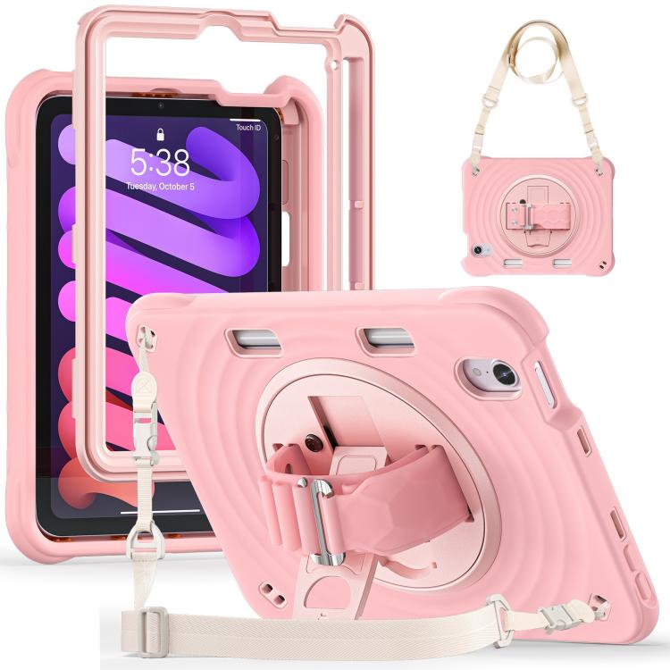 Rotation Holder Silicone Hybrid PC Tablet Case, For iPad 11th 2025 A16