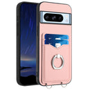 R20 Ring Card Holder Phone Case, For Google Pixel 8a, For Google Pixel 8 Pro, For Google Pixel 8