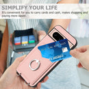 R20 Ring Card Holder Phone Case, For Google Pixel 8a, For Google Pixel 8 Pro, For Google Pixel 8