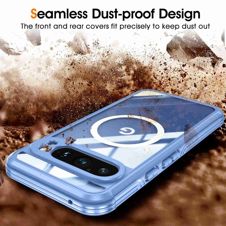 For Google Pixel 9 / 9 Pro Transparent IP65 Life Waterproof Phone Case