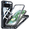 For Google Pixel 9 / 9 Pro Transparent IP65 Life Waterproof Phone Case