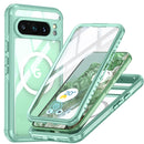 For Google Pixel 9 Pro XL Transparent IP65 Life Waterproof Phone Case
