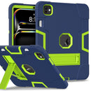 For iPad Air 13 inch 2024 Shockproof Silicone Acrylic PC Tablet Case with stand