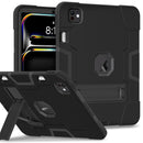 For iPad Air 13 inch 2024 Shockproof Silicone Acrylic PC Tablet Case with stand