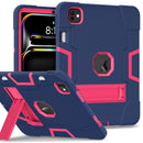 For iPad Air 13 inch 2024 Shockproof Silicone Acrylic PC Tablet Case with stand