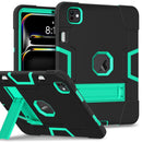 For iPad Air 13 inch 2024 Shockproof Silicone Acrylic PC Tablet Case with stand