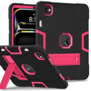 For iPad Air 13 inch 2024 Shockproof Silicone Acrylic PC Tablet Case with stand