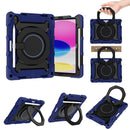 Armor Portable Rotating Ring Holder Silicone Tablet Case with Pen Slot, For iPad mini 6 / mini 2024, For iPad 2022, For iPad 10.2 2019 / 2020 / 2021