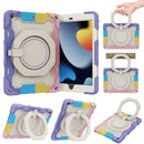 Armor Portable Rotating Ring Holder Silicone Tablet Case with Pen Slot, For iPad mini 6 / mini 2024, For iPad 2022, For iPad 10.2 2019 / 2020 / 2021