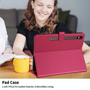 Rhombus Lattice Leather Tablet Case, For Galaxy Tab S9 FE / S9