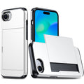 For iPhone SE 2024 Shockproof Armor Phone Case with Card Slot