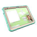 Armor Holder Silicone Hybrid PC Tablet Case, For iPad 10.2 9th 8th 7th Gen