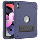 Armor Holder Silicone Hybrid PC Tablet Case, For iPad 10.2 9th 8th 7th Gen