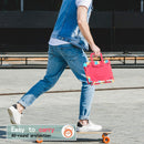 For iPad Air 11 2024 Handle Grip Holder Silicone Hybrid PC Tablet Case with Strap