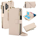 For Samsung Galaxy A53 4G / 5G Crossbody Ring Multifunctional Wallet Leather Phone Case