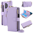 For Samsung Galaxy A53 4G / 5G Crossbody Ring Multifunctional Wallet Leather Phone Case