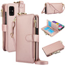 For Samsung Galaxy A53 4G / 5G Crossbody Ring Multifunctional Wallet Leather Phone Case