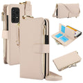 For Samsung Galaxy A53 4G / 5G Crossbody Ring Multifunctional Wallet Leather Phone Case