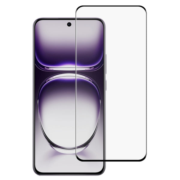 For OPPO Reno 12 Full Glue 9H HD 3D Curved Edge Tempered Glass Film