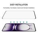 For OPPO Reno 12 Full Glue 9H HD 3D Curved Edge Tempered Glass Film