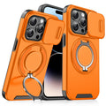 For iPhone 14 Pro Max Sliding Camera Protector Ring Holder Phone Case