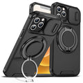 Sliding Camshield Ring Holder Phone Case, For iPhone 12 Pro, For iPhone 11 Pro Max, For iPhone 11