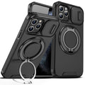 Sliding Camshield Ring Holder Phone Case, For iPhone 11 Pro