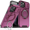 Sliding Camshield Ring Holder Phone Case, For iPhone 11 Pro