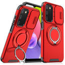 For Samsung Galaxy A03s Sliding Camera protector Ring Holder Phone Case