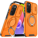 For Samsung Galaxy A03s Sliding Camera protector Ring Holder Phone Case