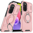 For Samsung Galaxy A03s Sliding Camera protector Ring Holder Phone Case