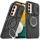 For Samsung Galaxy A03s Sliding Camera protector Ring Holder Phone Case